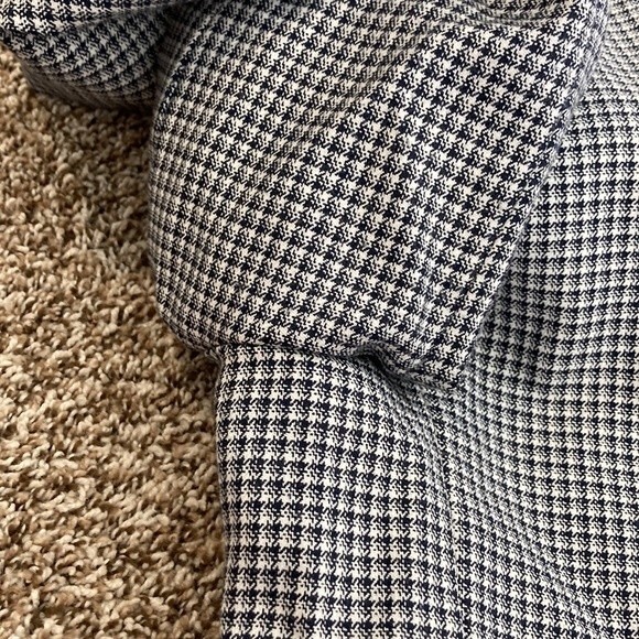 Vintage Chad Stevens Herringbone Wear to Work Boxy Oversized Blazer Size 10 - Picture 10 of 13